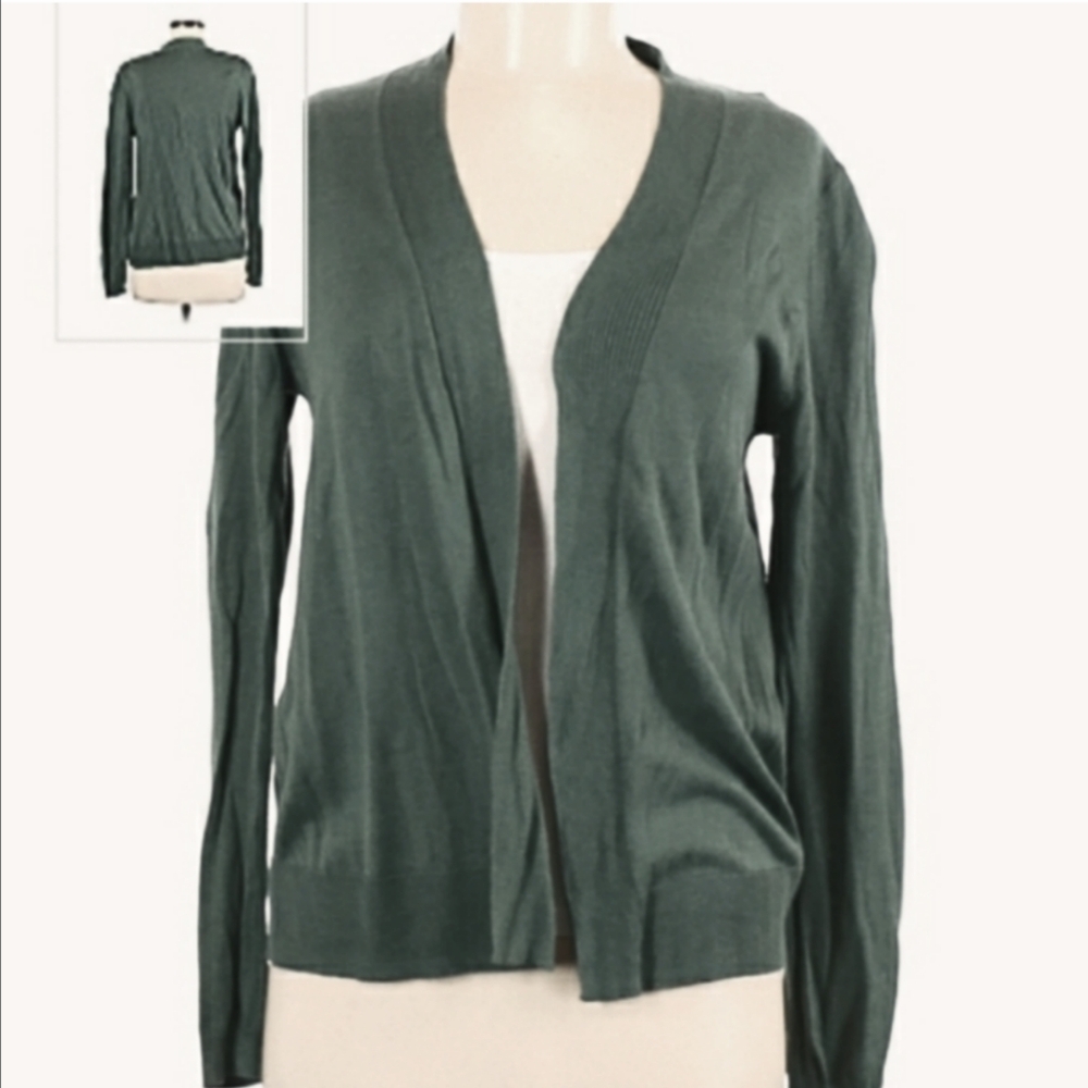 Sage Old Navy Open Cardigan